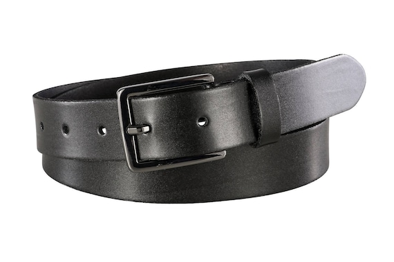 black dress belt