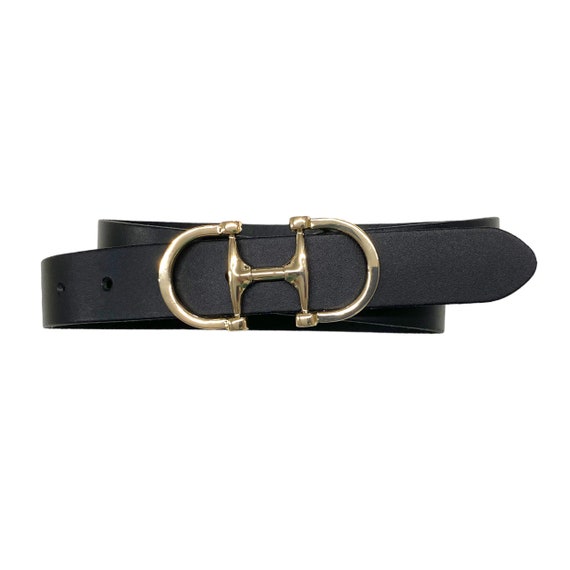 fashionchimp ® Damesriem met XXL oogjes klinknagels riem