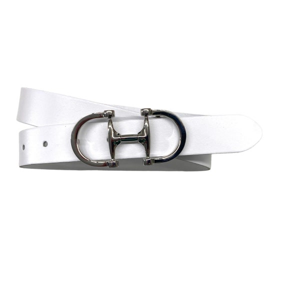 irisaa damesriem brede klinknagel in vintage look, jeansriem, zwart, 95 cm