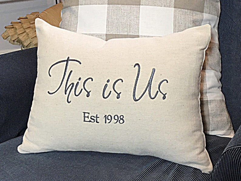 This is Us Pillow Cover Wedding Pillow Couples Pillow Etsy