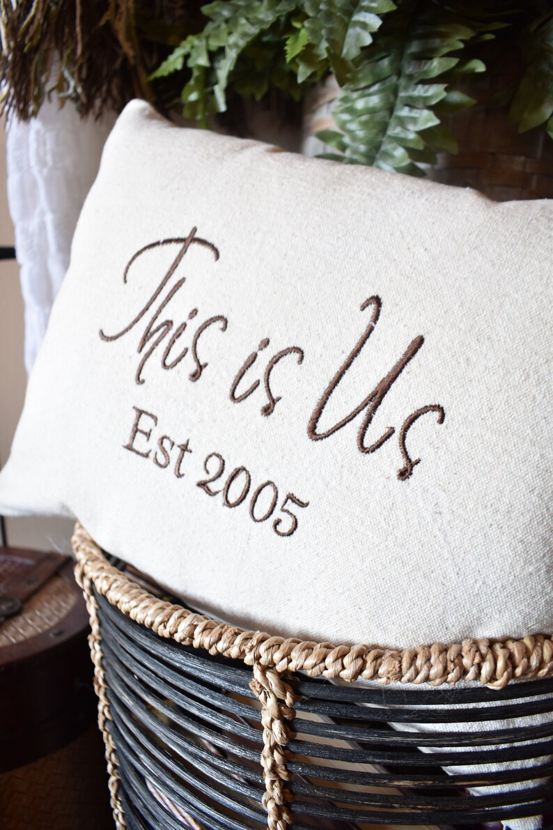 This is Us Pillow Cover Wedding Pillow Couples Pillow Etsy