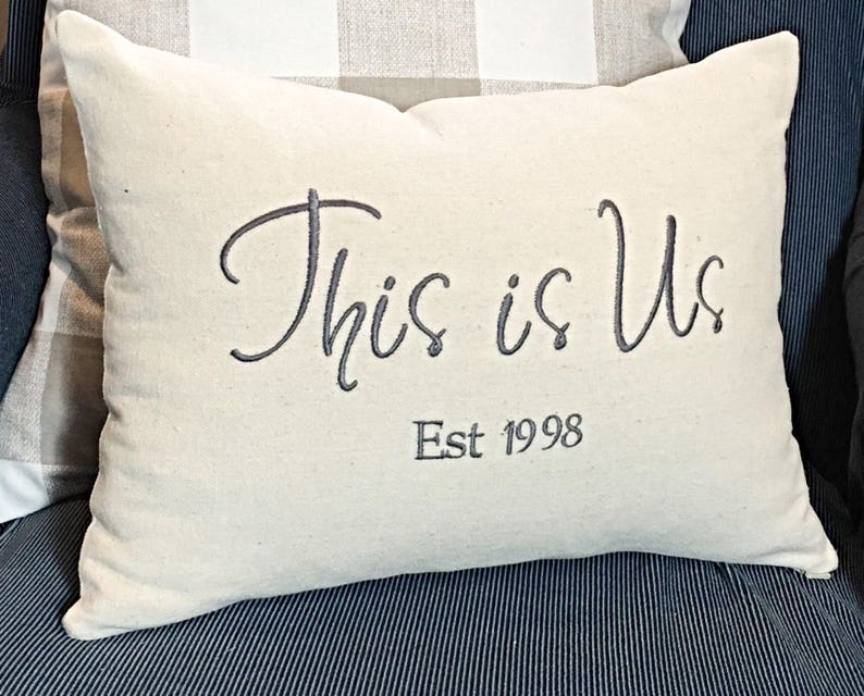 This is Us Pillow Cover Wedding Pillow Couples Pillow Etsy