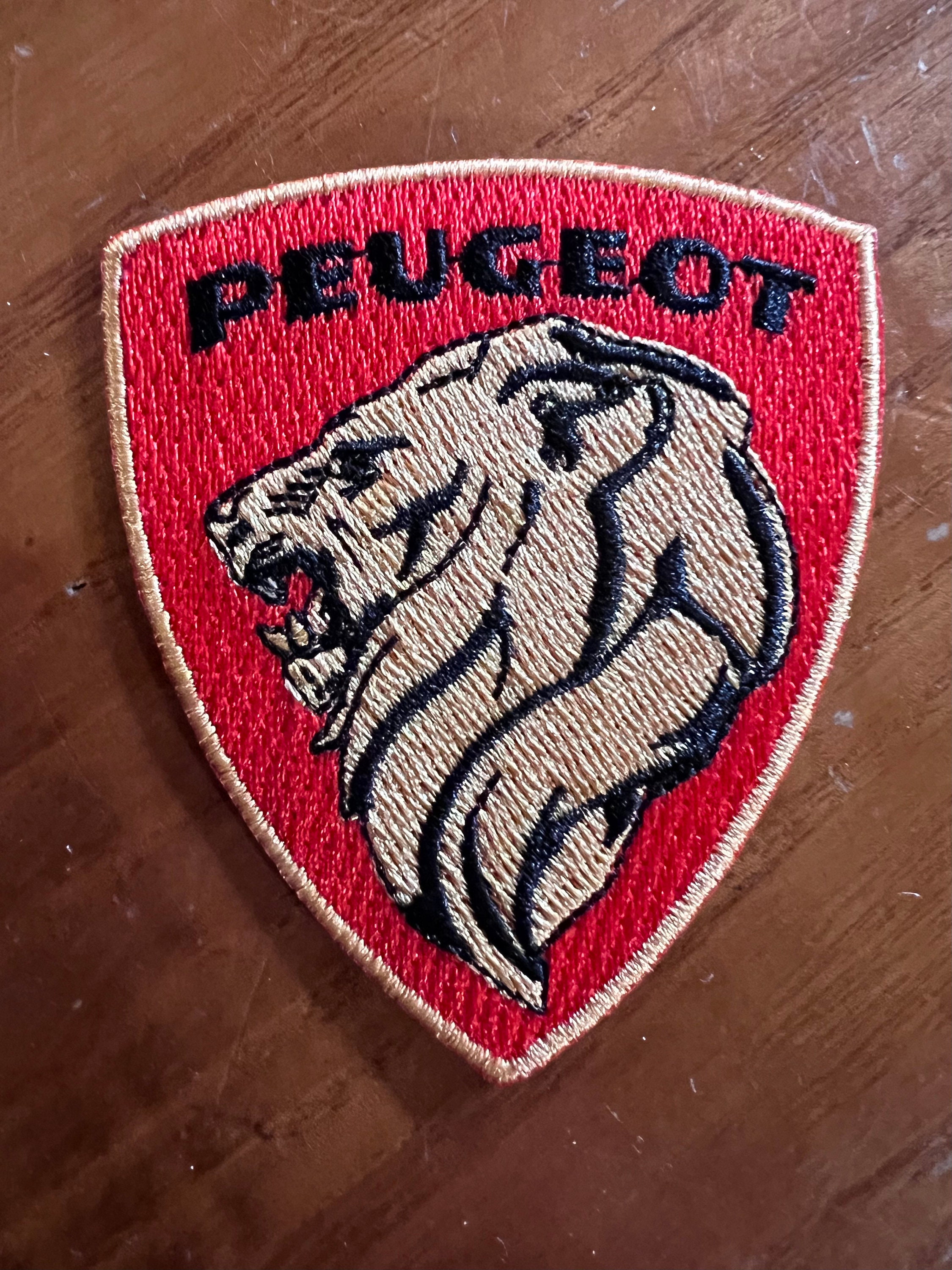 Classic Peugeot Automotive Car Collectors Embroidered Patch