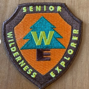 Senior Wilderness Explorer embroidered patch