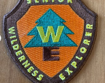 Senior Wilderness Explorer embroidered patch