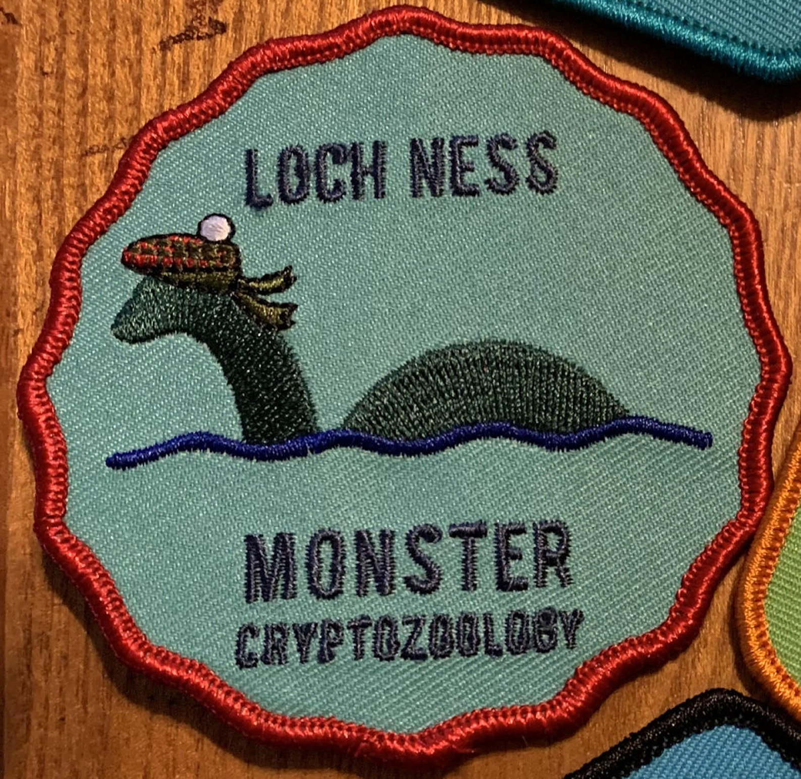 Kraken Cryptids Series Embroidered Patch Cryptozoology | Etsy