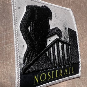 Nosferatu sci-fi embroidered patch science fiction classic horror movie Vampire