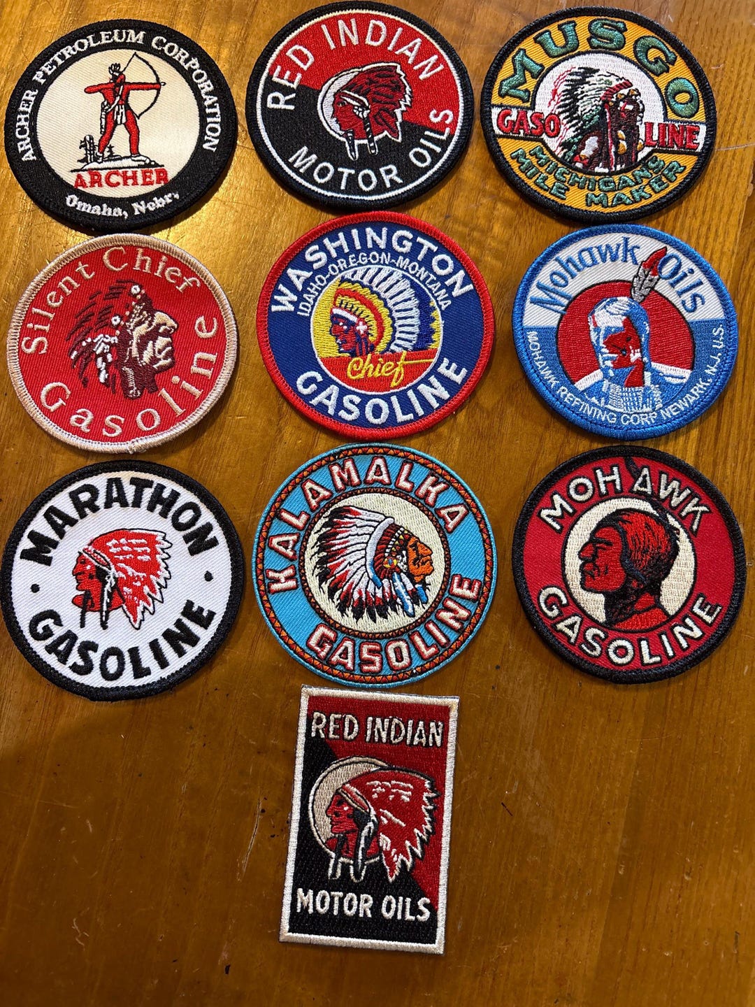 New Ten (10) Different Petroleum Oil Gasoline Retro Vintage Classic ...