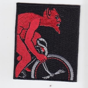 Fedia Red Devil retro classic bike Cycling patch