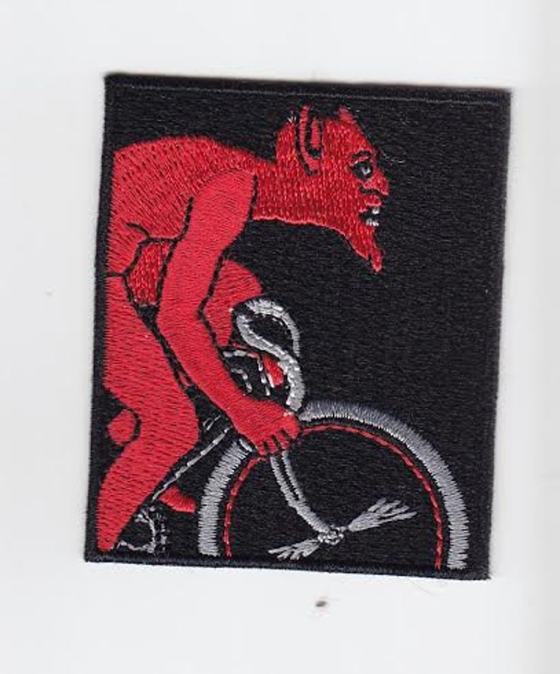 Fedia Red Devil Cycling patch image 1