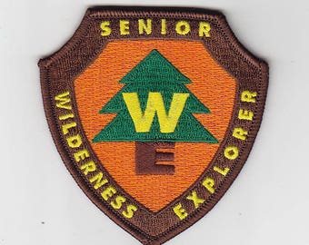 Senior Wilderness Explorer embroidered patch