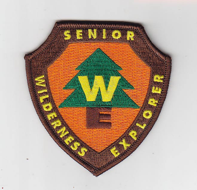 Senior Wilderness Explorer embroidered patch