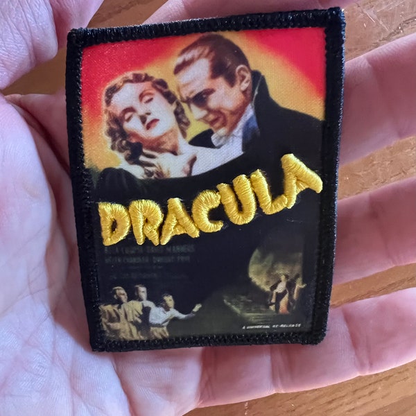 DRACULA sci-fi embroidered patch science fiction classic horror movie