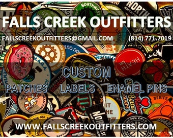 1000 custom made patches for your group - club - sports team - business
