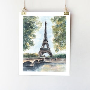 Torre Eiffel stampa Eiffel schizzo Parigi arte della parete | Etsy