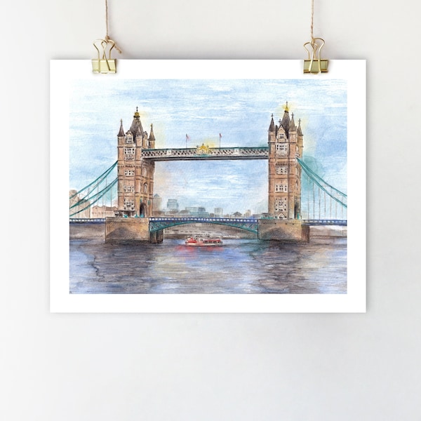 London Wall Art Etsy