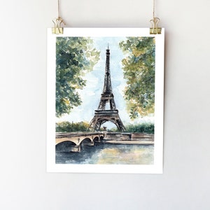 Eiffel tower print Paris art print Eiffel sketch Paris wall art France sketch France poster Paris watercolor Eiffel Tower wall art Paris art