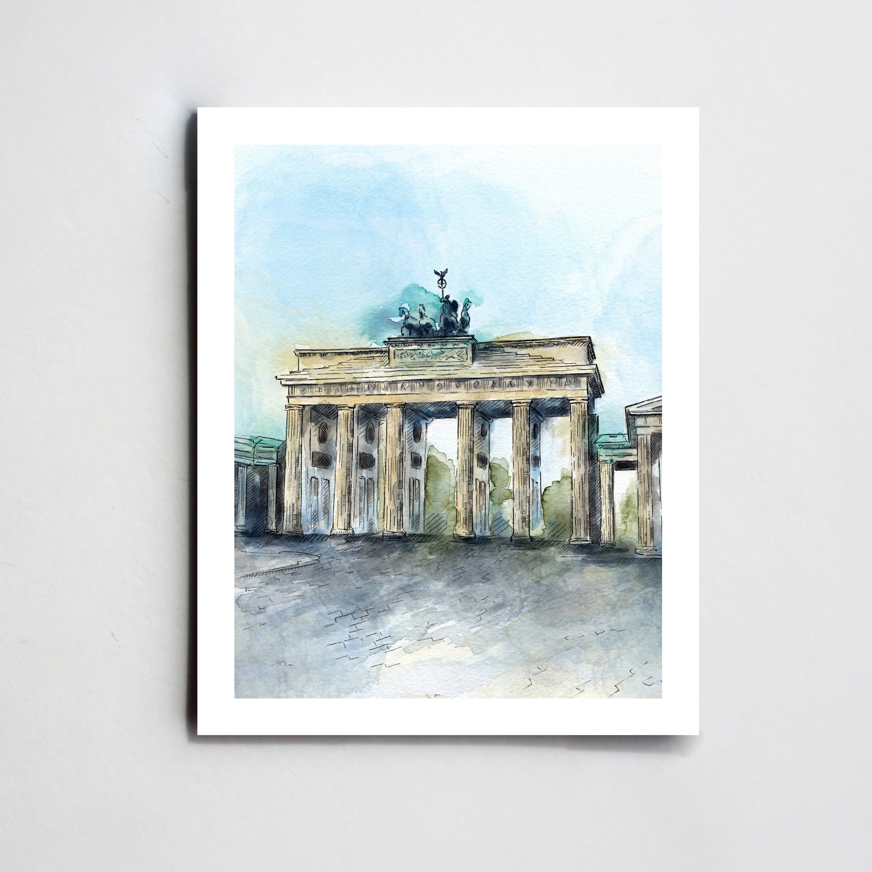 Berlin poster. Berlin print. Germany poster. Berlin art. | Etsy