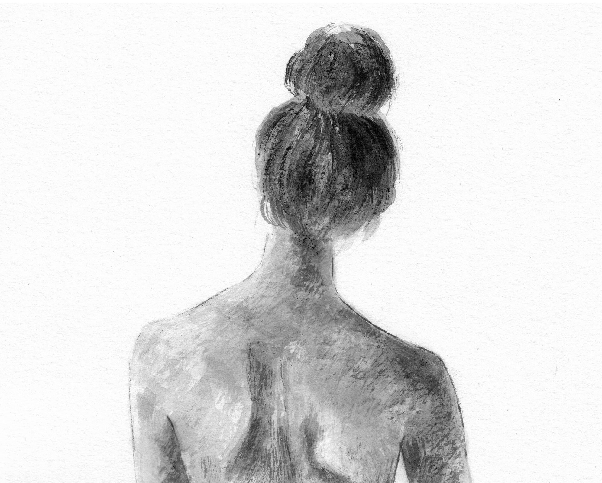 Stunning Nude Woman Art Poster - o3fnrw5