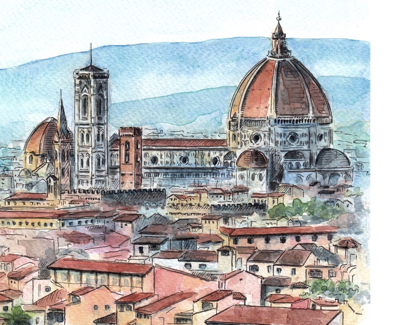 Florence Art Print Italy Wall Art Florence Italy Print Italy Etsy UK