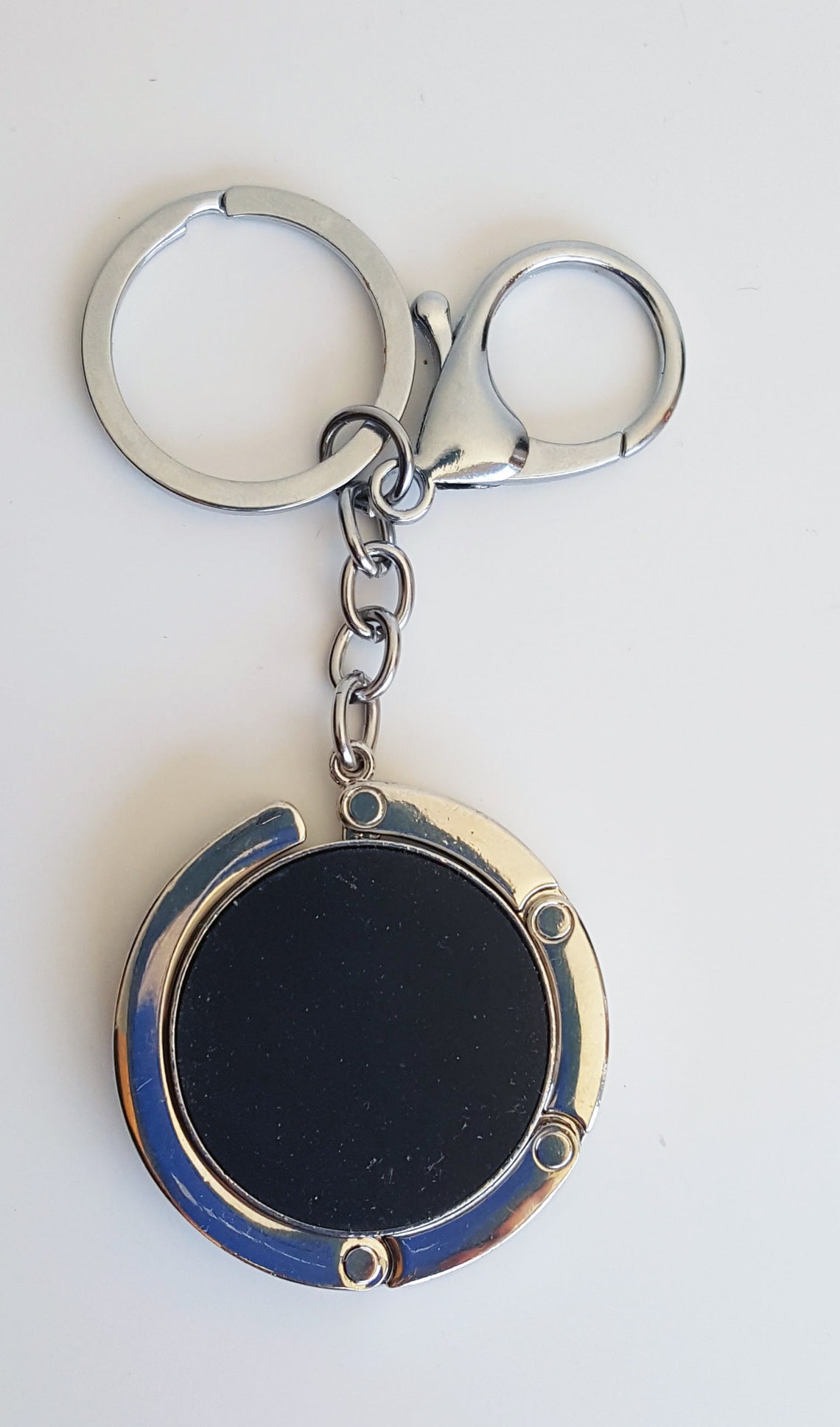 Purse Hook Hanger with Key Ring and Key Clip in a Custom Gift Etsy