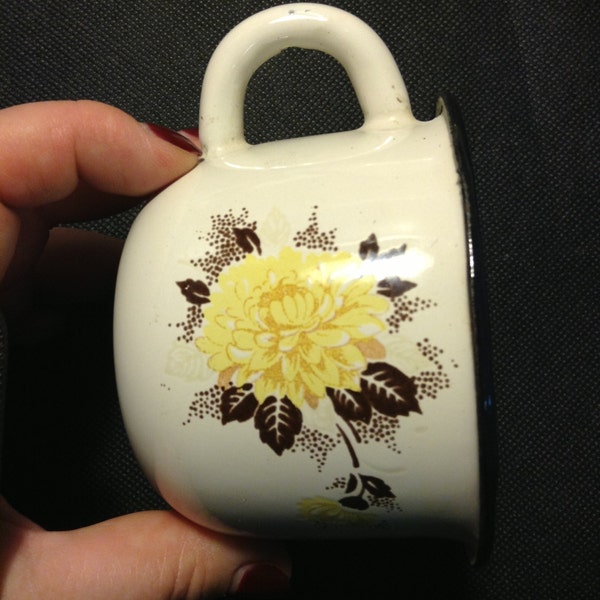 Mug (cup) enamel. Russia, USSR