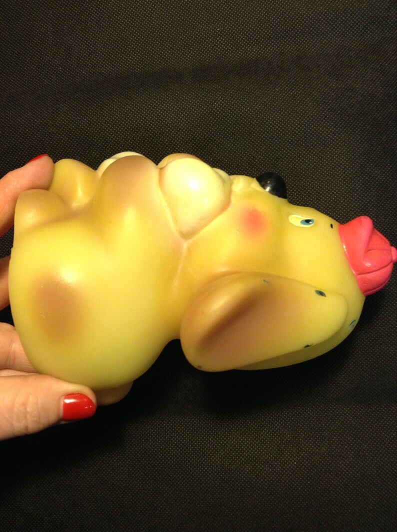 Puppe Hund Vintage Spielzeug Gummi Etsy