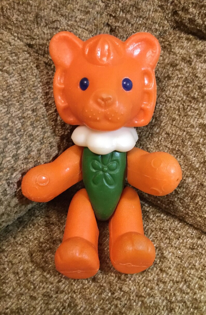 Lion vintage plastic toy Etsy