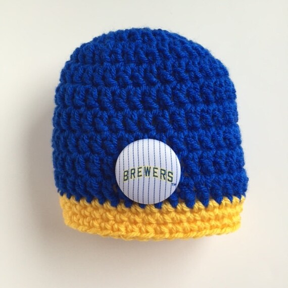 milwaukee brewers beanie hat