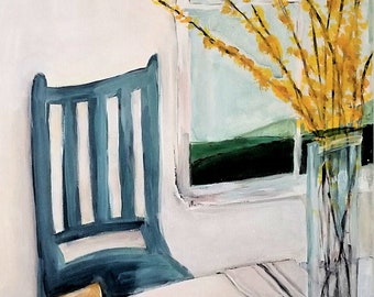 Farmhouse painting, farmhouse decor, farmhouse wall art, coffee wall art, coffee printable, kitchen printable, printable wall art, decor