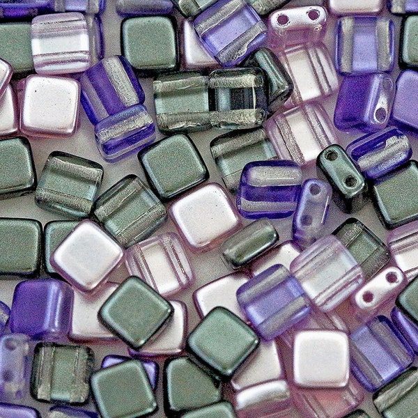 Tile Beads Etsy
