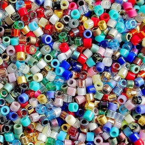 10 g Delica Seed Beads 10/0, Mix, Miyuki Japanese Beads (10DEMIX-10g)