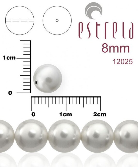 Czech glass pearl beads deals
