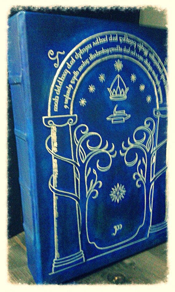 Lord Of The Rings Durin Doors Mines Of Moria Door Book Of Etsy