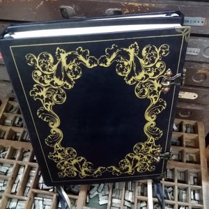 Grand Grimoire, Practical Magic - Beauchamp, Double Book of Shadows - refillable BLACK