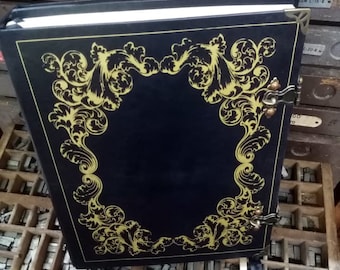 Grand Grimoire, Practical Magic - Beauchamp, Double Book of Shadows - refillable BLACK