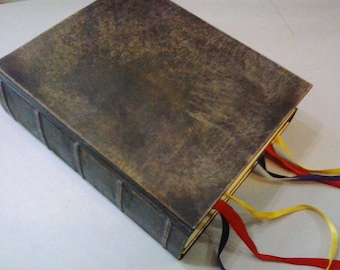 PRACTICAL MAGIC Great Double Book of Shadows - grimoire, genuine leather,  reproduction of the book in the film "Practical Magic"