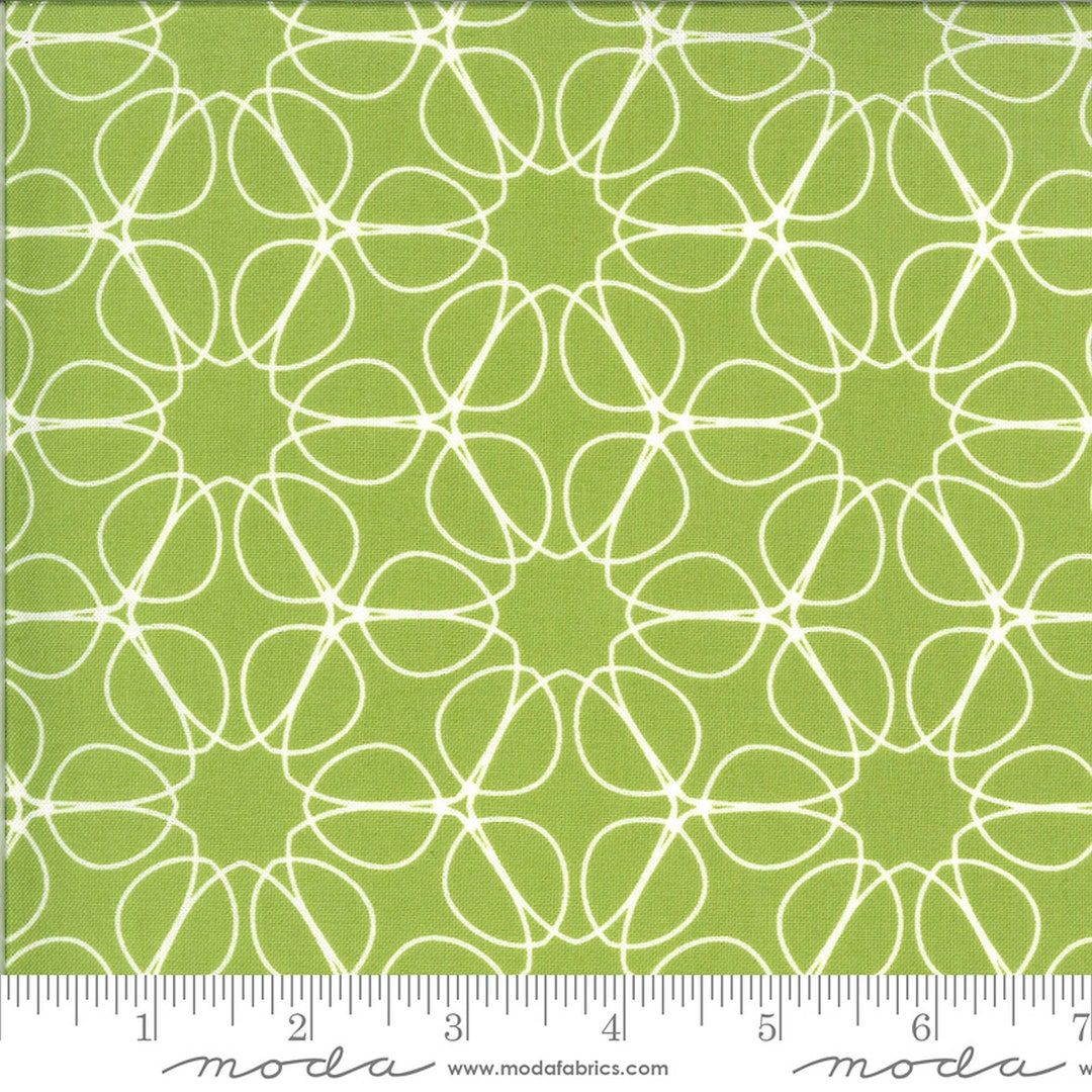 Quotation by Zen Chic for Moda Fabrics 1733 19 Pistachio Sold Etsy