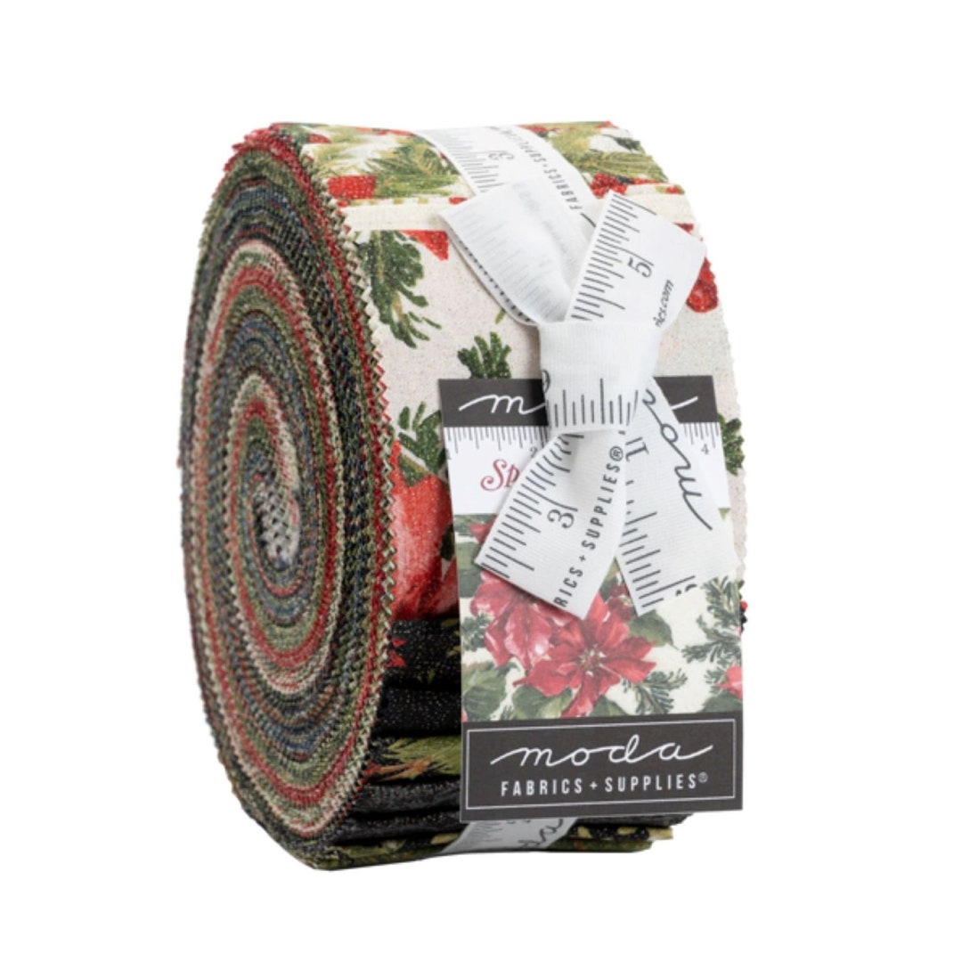 Sparkle Shine Glitter Jelly Roll by Moda Fabrics 40 Strips 33600JRGLL