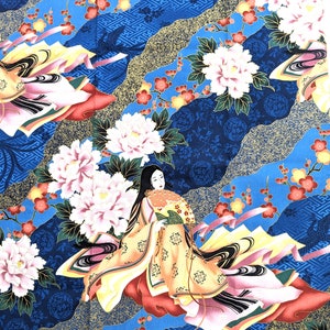 Japanese Lady Fabric Bundle