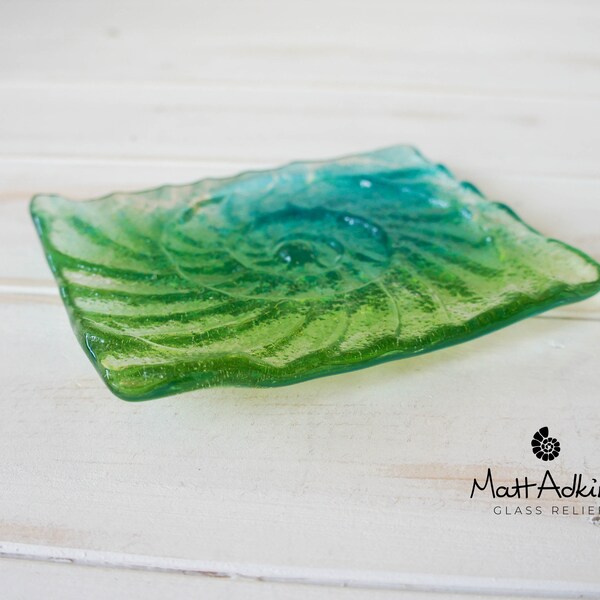 Green Soap Dish Etsy