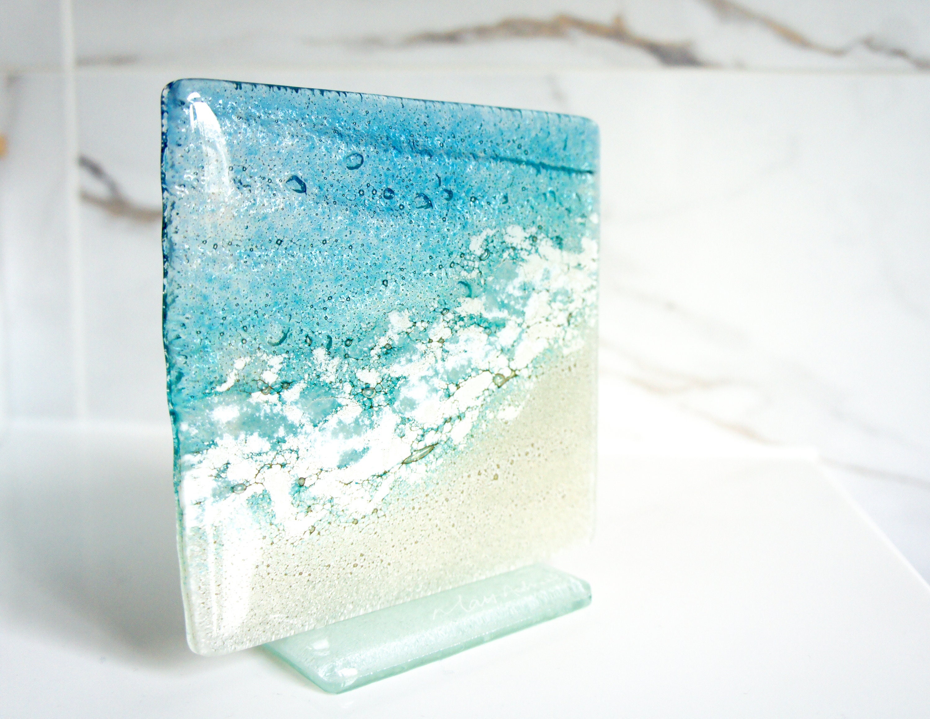 Beach Glass Art 12cm(5