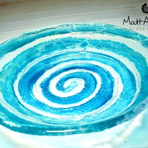 glass fruit bowl, turquoise glass bowl	blue glass bowl,	fused glass bowl,	art glass bowl,	handmade bowl,	table centerpiece	decorative bowl,	art bowl,	handmade glass plate,	glass plate,	coffee table decor,	key bowl
