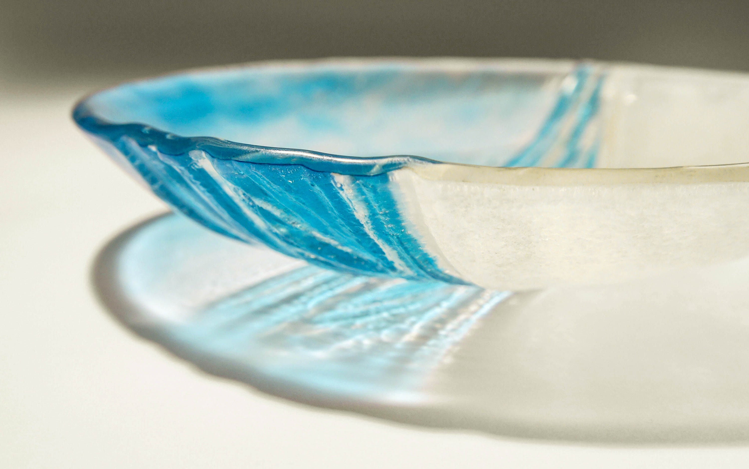 Bowls - Plates - Centerpieces Glass: Deep Blue - Centerpiece Bowl
