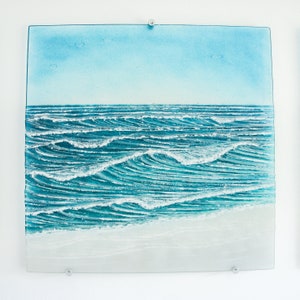 extra large wall art
teal fused glass
triptych wall art
textured wall art
gallery wall
3 piece wall art
set of 3 prints
wall art set
living room decor
sculpture sea glass
wall hanging
glass wall panels
blue wall sculpture