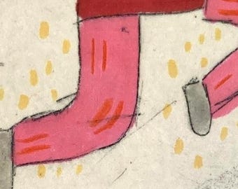 les jambes qui courent