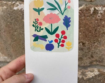 Bloc notes "Fleurs"