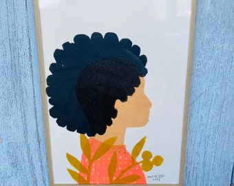 Afro-Haarprofil (im Karton)