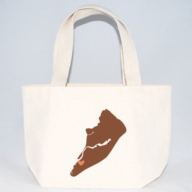 Hotel Welcome Totes Set of 6 Hilton Head South Carolina Wedding Welcome Bags Bridesmaid Gifts