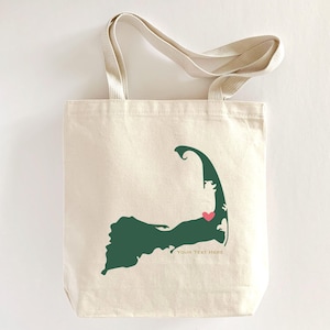 Custom Cape Cod Tote Bag: Wedding Welcome Gift